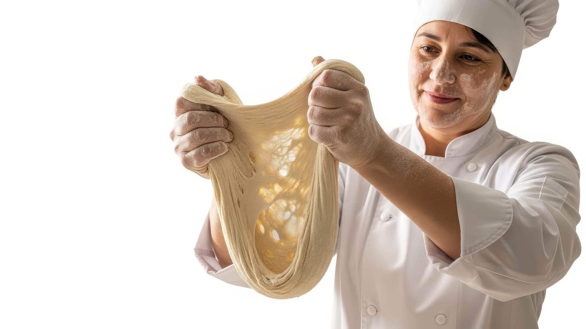 El yapımı makarna yapımı yakın çekim